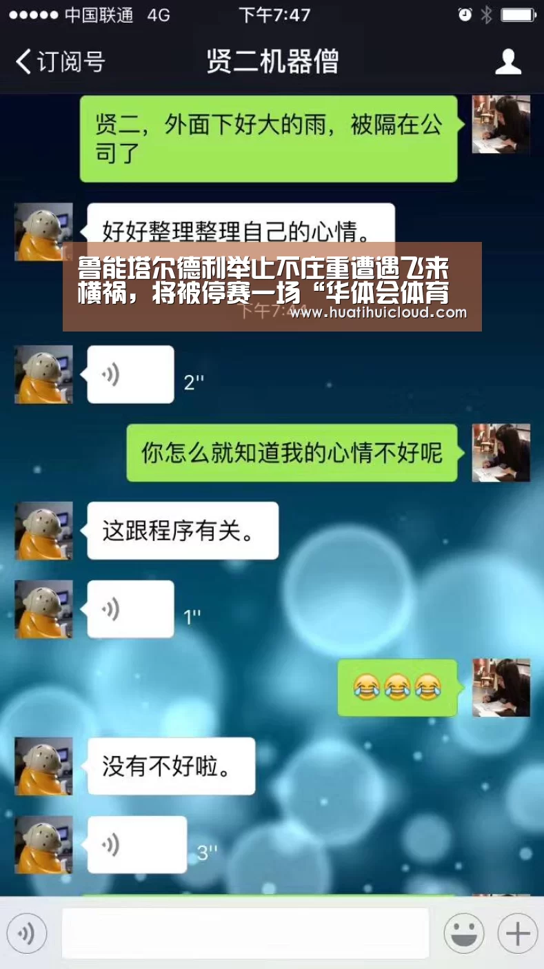 鲁能塔尔德利举止不庄重遭遇飞来横祸，将被停赛一场“华体会体育网页版”(图4)